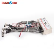 Rcexl пять Цилиндровый радиальный двигатель воспламенитель 4,8 V~ 8,4 V 622a воспламенитель включая датчик для ME-8 1/4-32 CM-6-10MM