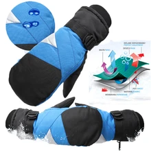 Зимние мужские перчатки для сноуборда, теплые женские перчатки для катания на лыжах, водонепроницаемые перчатки для альпинизма