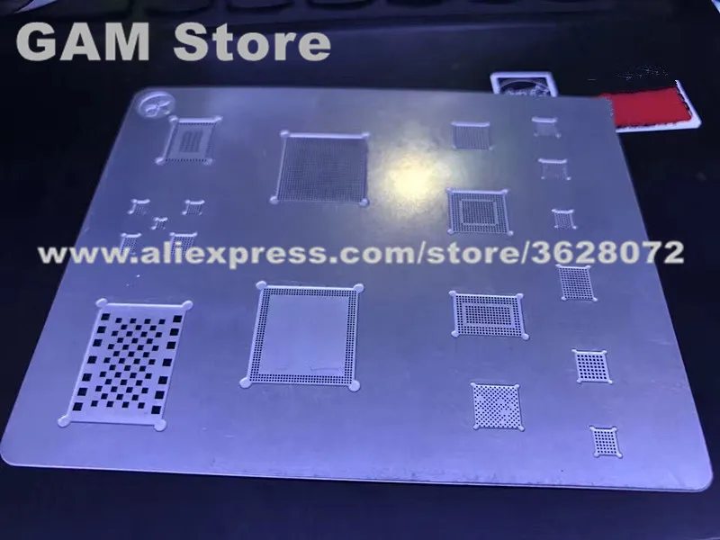 3 шт./компл. для iPhone 6 6S 7 3D BGA Stencil A8 A9 A10 CPU RAM Baseband Power Wifi Аудио Зарядное устройство IC