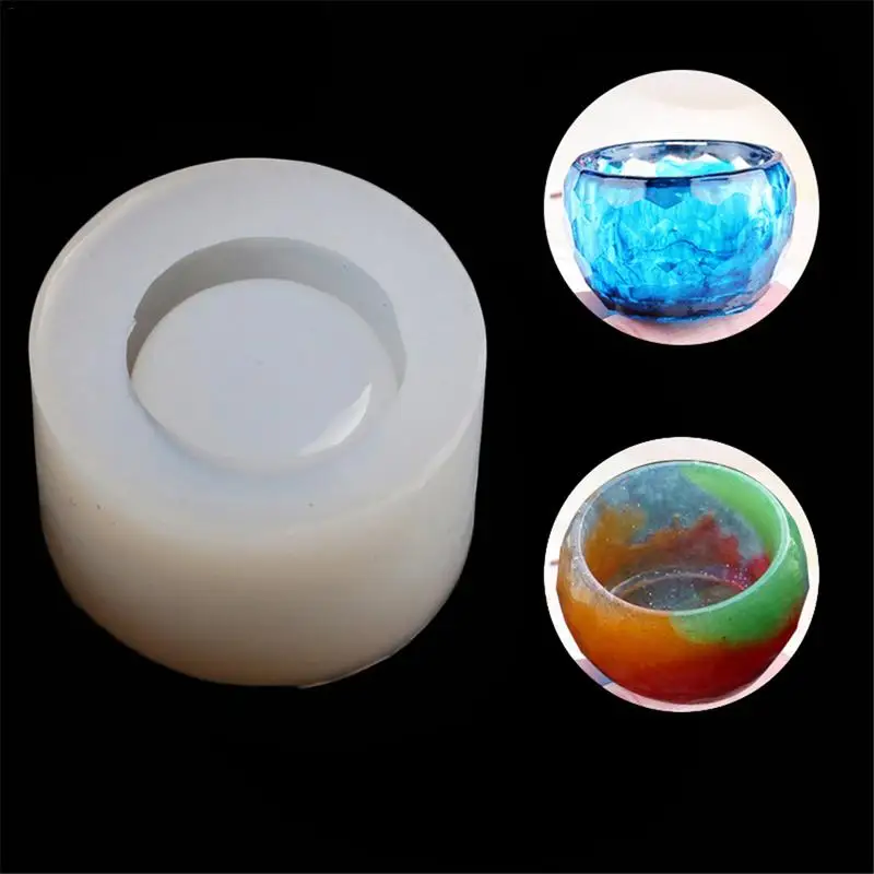 

Wholesale DIY Silicone Mold Handmade Small Bowl Container Plate Pattern Crystal Epoxy UV Resin Dry Flower House Decoration