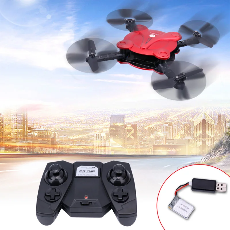 

RC Quadcopter Drones Without Camera Altitude Hold Foldable Drone Folding Drone Remote Control Helicopter X18