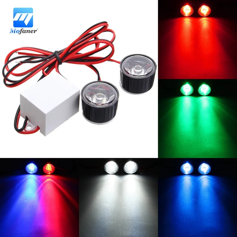 2 шт. светодиодные мотоциклетные фары Eagle Eye|lamp lamp|lamp ledlamp strobe |