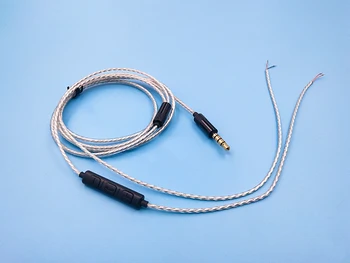 

Fully compatible diy earphone cord with highly sensitive microphones to control volume