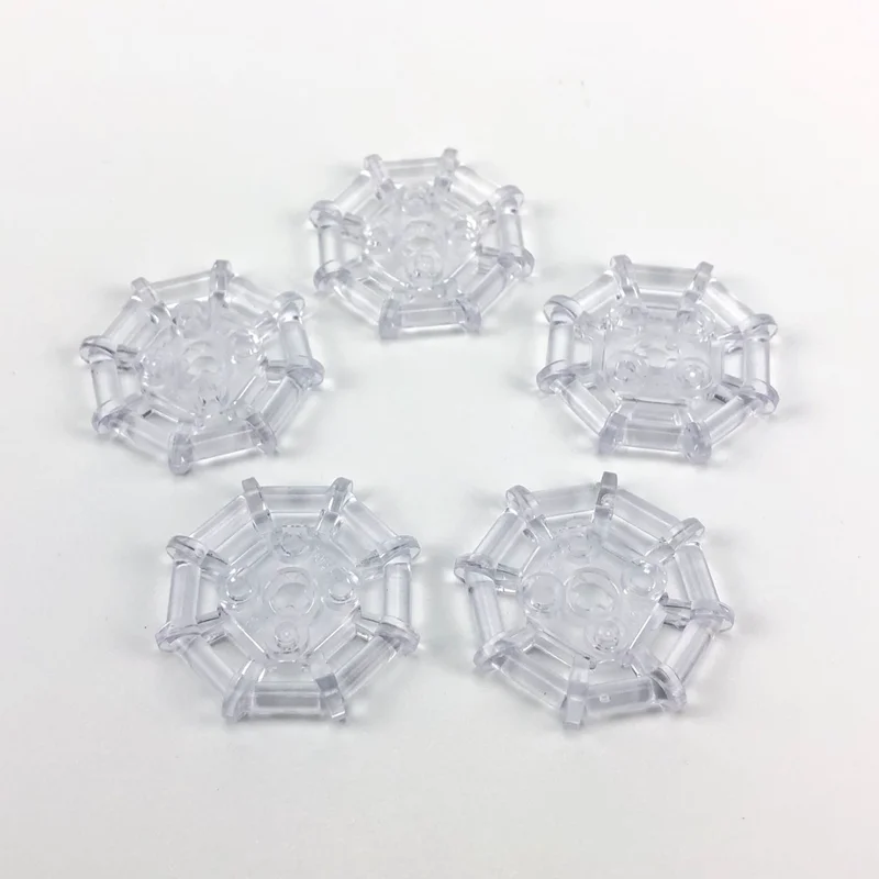 

Legoing Blocks 10Pcs/set Creator MOC Crystal 8 Sides Base DIY Building Blocks Toys for Children Assemble Creators Bricks