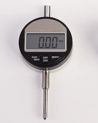 

Range 0-25.4mm digital dial indicator, Resolution: 0.01mm, good quality.