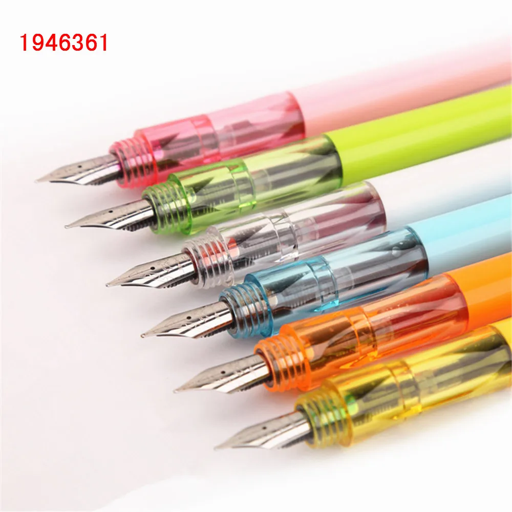 JINHAO 993 light green Shark fish Students practicing fine Nib Fountain Pens
