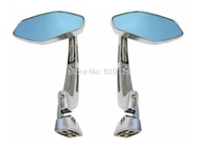 Motorcycle chrome Aluminum Sport Rear rearview Mirrors for Suzuki GSX-R 600 750 1000 Hayabusa SV TL