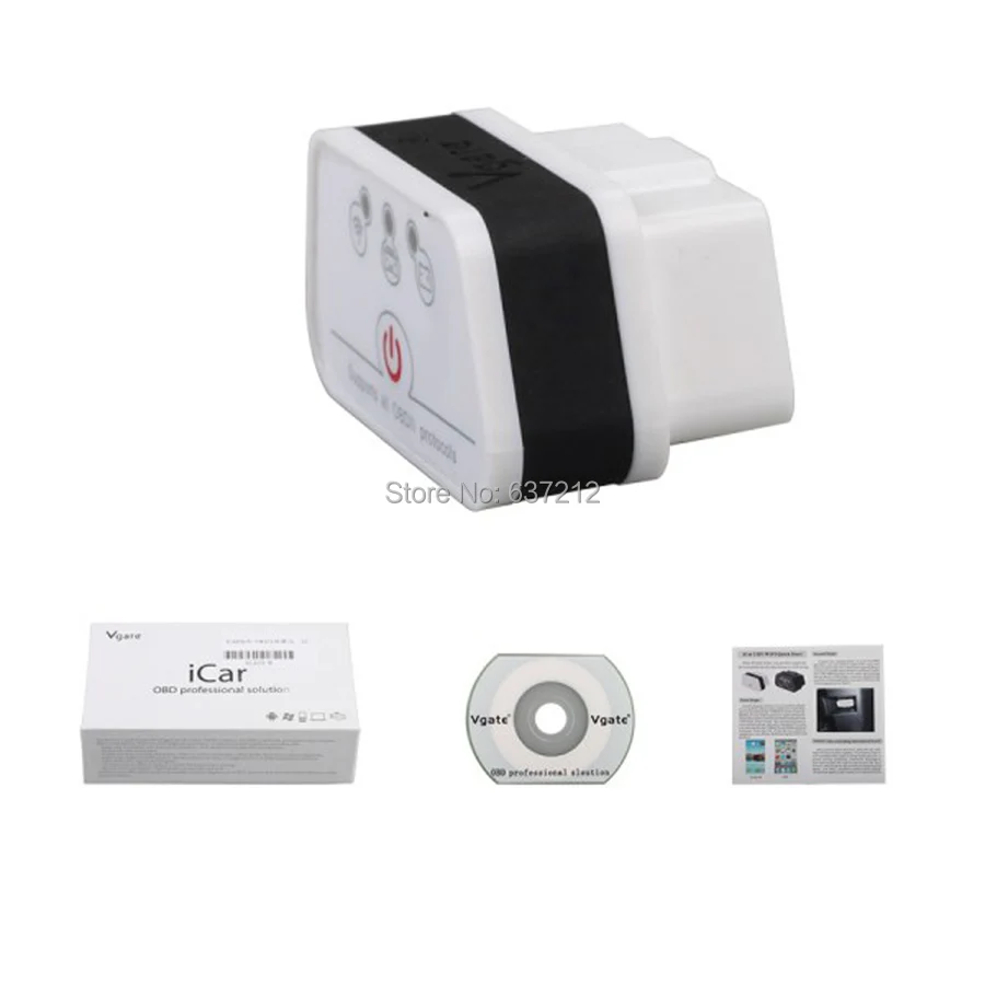 Беспроводной диагностический инструмент Wifi OBD2 SAE J1850 PWM VPW Scan Icar 2 Vgate Icar2