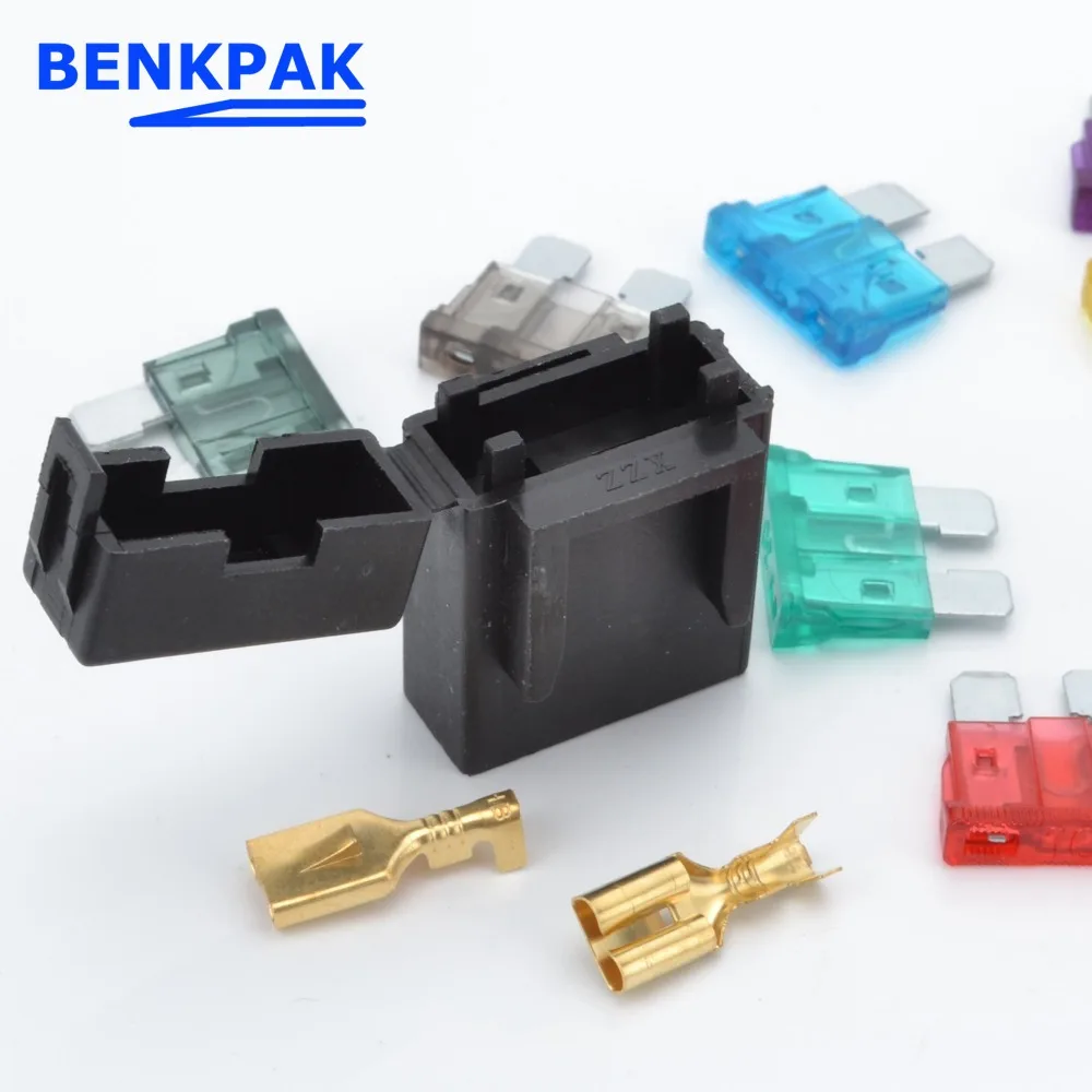 5pcs Atc Fuse Holder 12v 24v Power Blade Fuses AliExpress