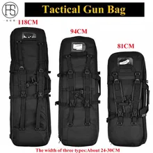 Buen Equipo Táctico 81/94/118 CM Mochila Militar Airsoft Pistola Cuadrada Bolsa de Caza Bolsa de Transporte Funda de Protección Rifle Mochila