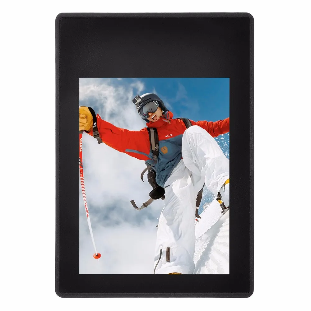 

New SHOOT Non-touchable Screen External Display LCD For GoPro Hero 4 3+ Camera with Go Pro lcd Backdoor GoPro Hero 4 Accessory