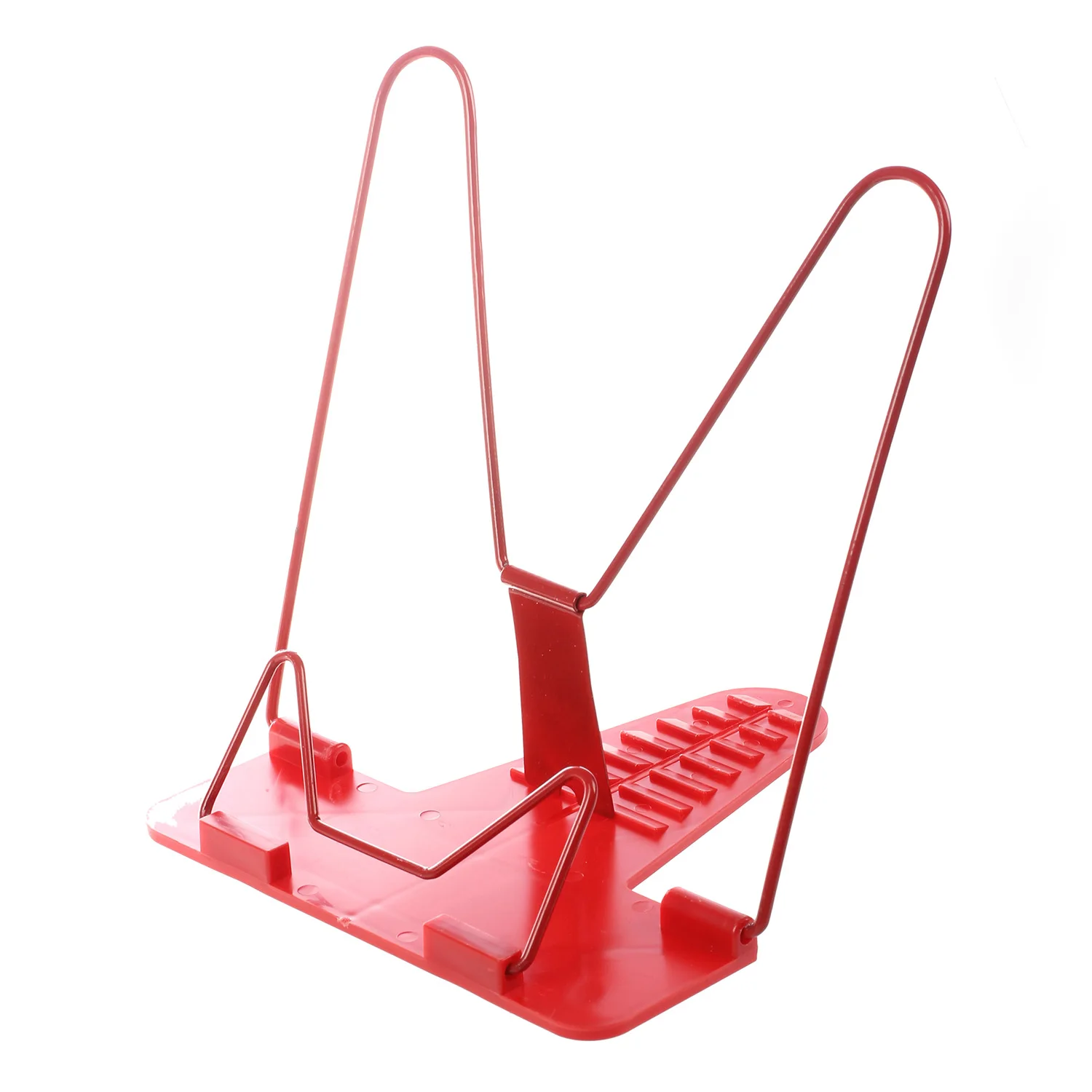 

1 Pcs Portable Foldable Adjustable Bookend Stand Reading Book Stand Document Holder Base Reading Book Shelf Bookend Reading(red)