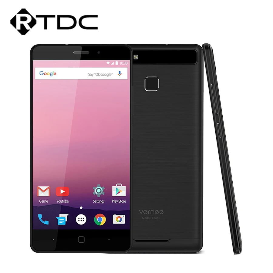 Vernee Thor E 4 г LTE мобильный телефон MTK6753 Octa Core 5 0 &quotHD Android 7 3 ГБ оперативная память 16
