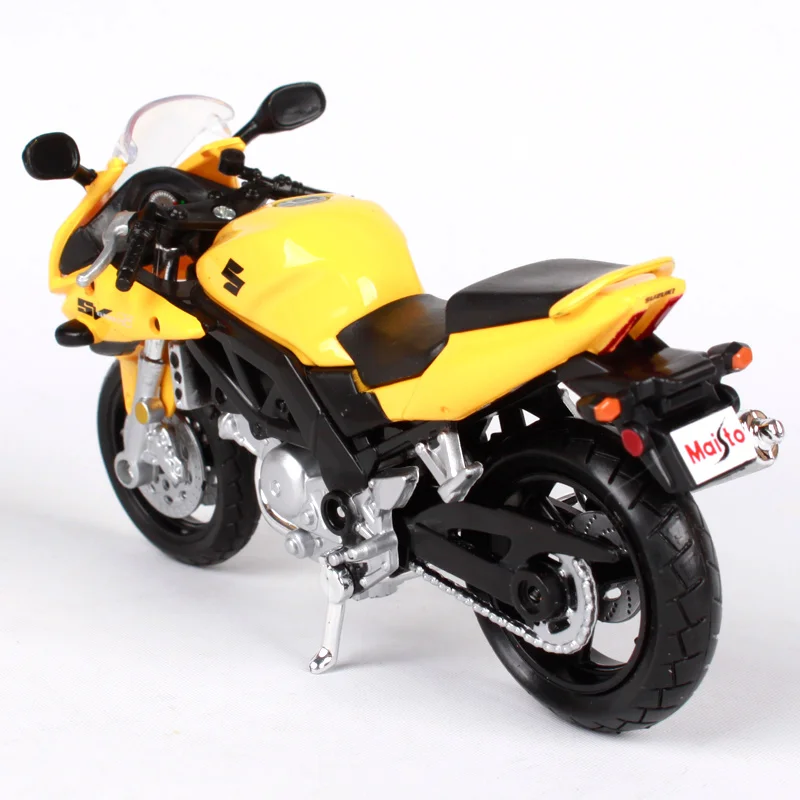 Модель мотоцикла MAISTO 1:18 SUZUKI SV650S игрушка из литая под давлением новая в коробке