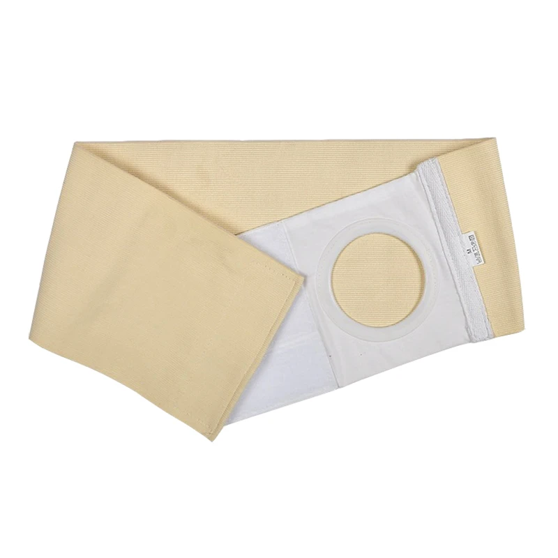 “ Cinto de Suporte de Cintura Ostomia Abdominal Cinta Desgaste sobre