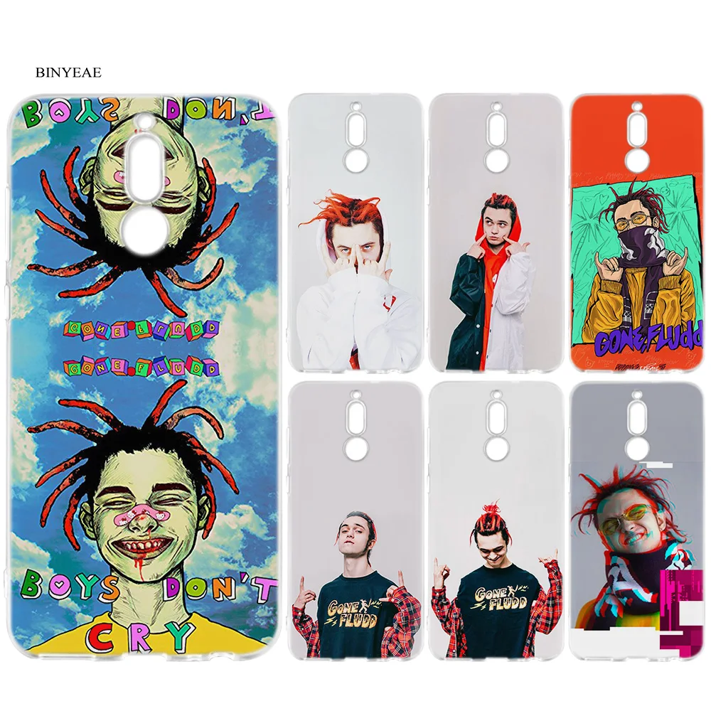

Silicone Cover Case for Huawei Mate 10 20 P10 P20 P30 Honor 9 10 Lite Pro P Smart 2019 GONE Fludd Rapper Funny Print Cover Cases