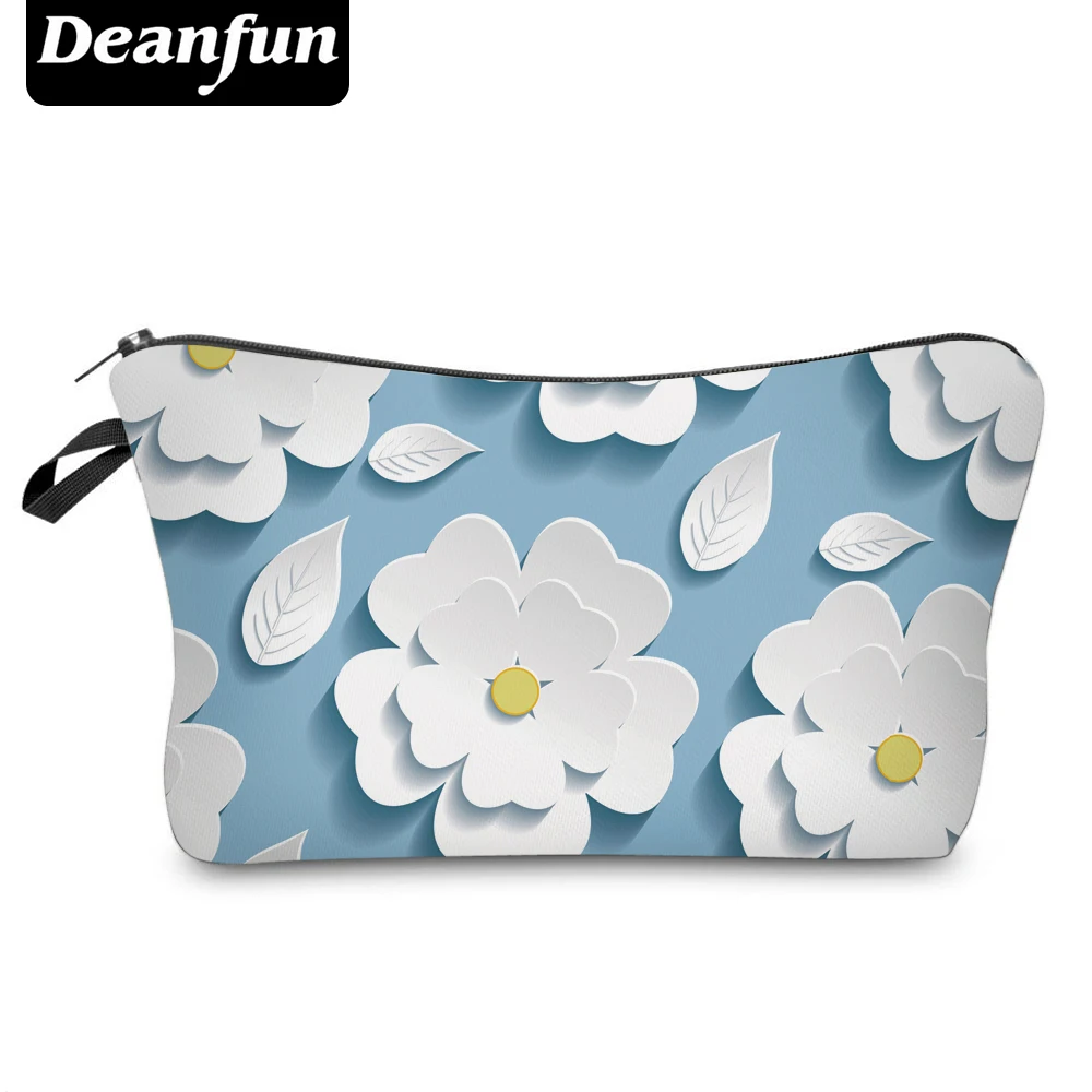 

Deanfun 3D Printed Cosmetic Bags Flower Necessaries for Women Makeup Makeup Organizer #