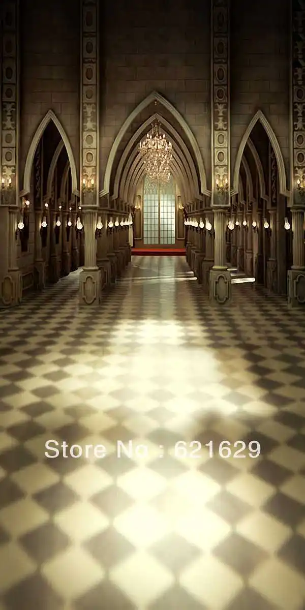 

Stately building 10'x20' CP Computer-painted Scenic Photography Background Photo Studio Backdrop HY-CM-3319