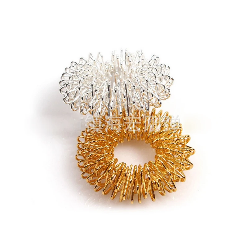 1Pcs Finger Massage Ring Mini Acupuncture Body Relaxation Weight Loss Ring Health Tools Stainless Steel Spring Color Random Hot 1Pcs Finger Massage Ring Mini Acupuncture Body Relaxation Weight Loss Ring Health Tools Stainless Steel Spring Color Random Hot