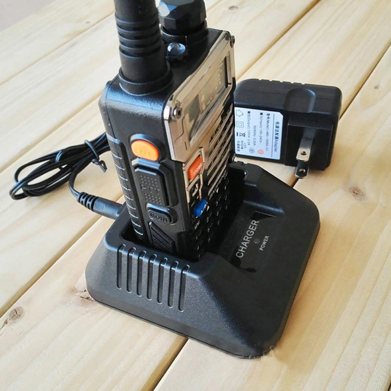 UV 5R USB Desktop Battery Charger For Uv-5r  Parts Tabletop Li-Ion Charge cb radio for Baofeng Walkie Talkie Accessories