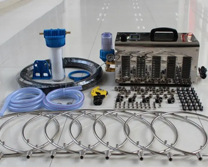 0.3L/MIN.High powerd outdoor cooling system for small restaurant ect