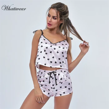 

Whatiwear Women Lace Velvet Sleepwear Sexy Spaghetti Strap Velvet Shorts Pajama Set Ladies Sleepwear female Pajama Party Set