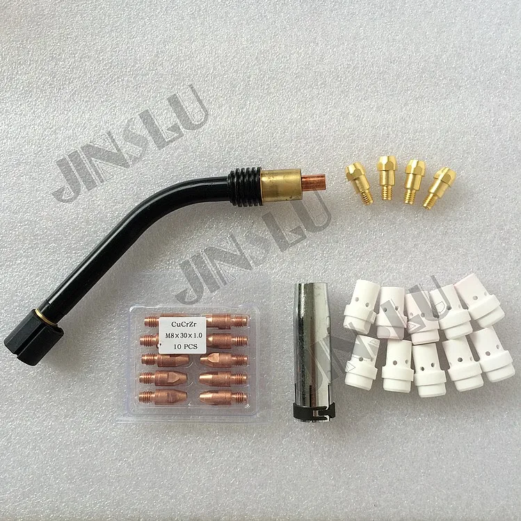 

Binzel style MIG 36KD welding torch consumables combine for sale