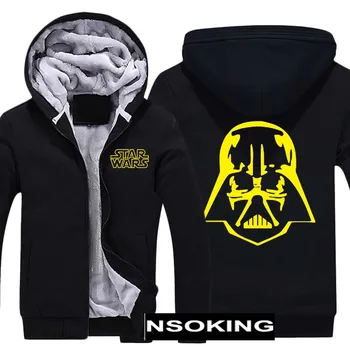 

Winter Jackets and Coat Star hoodie Sith /I am your father Thicken Warm Men Sweatshirts