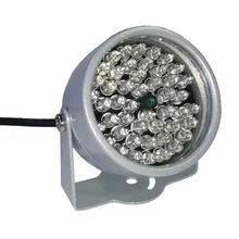 Diske 48 Светодиодный s ИК осветители Светильник ИК инфракрасный осветитель светильник светодиодный инфракрасный светильник CCTV камера ночного видения заполняющий светильник