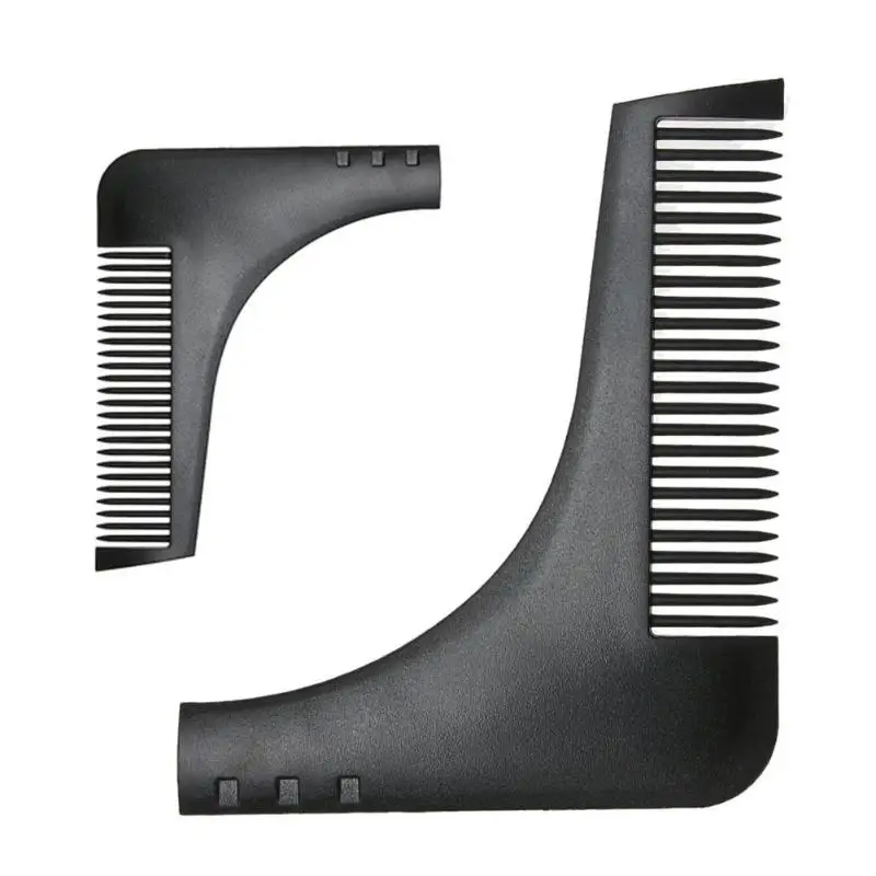 Гребень, инструмент для формирования бороды, мужской джентльмен, шаблон для стрижки бороды, шаблон для стрижки волос, шаблон для моделирования бороды