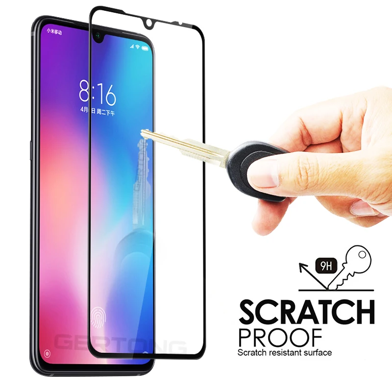 Закаленное стекло с полным покрытием для Xiaomi Mi A3 A2 cc9 cc9e CC9mt Meitu Edition 9 t Pro se Mi9t Mi9 HD
