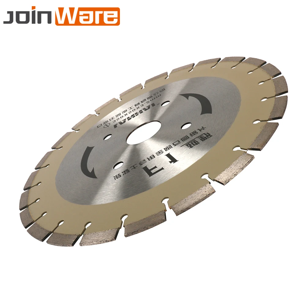 350 мм 1" сварные Алмазные сегментированные пильные диски Паяные Дисковые Лезвия для гранита мрамора бетона дорожные режущие инструменты диафрагма 50 мм