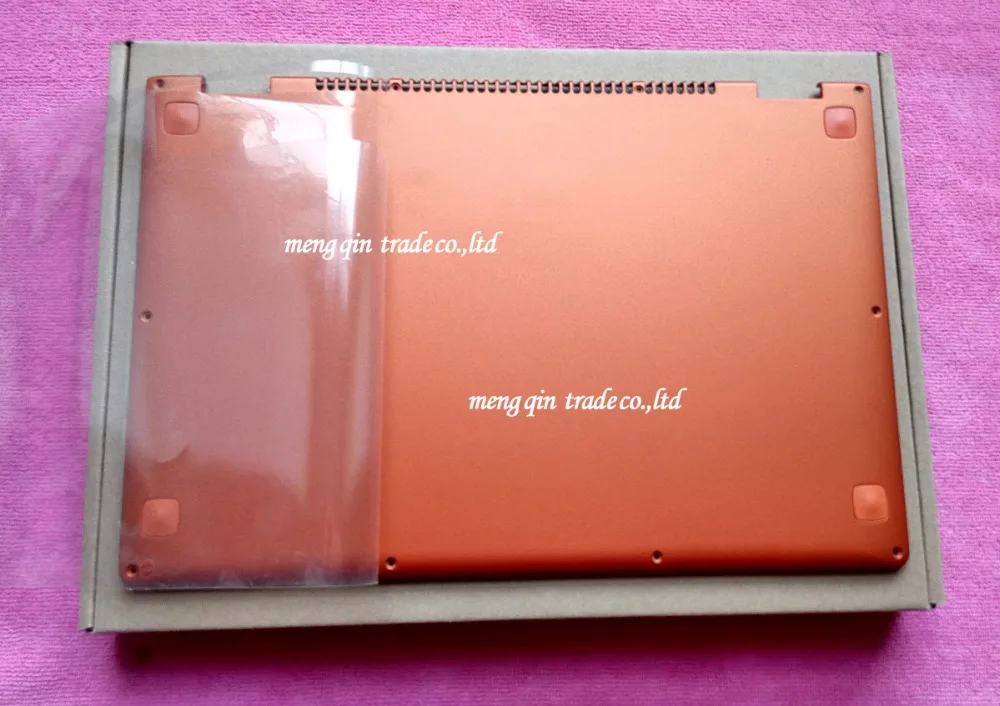 

New Original for Lenovo Ideapad Yoga 13 Base Bottom Cover Orange Lower Case with Speaker L+R Wireless Antenna 11S30500246