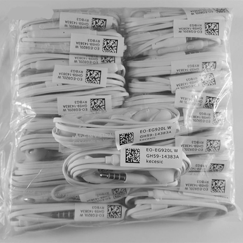 

5 pieces/lot For s6 Earphone in-ear earpiece with microphone for MP3 MP4 Samsung Galaxy S7 S6 Edge for S8 earphone