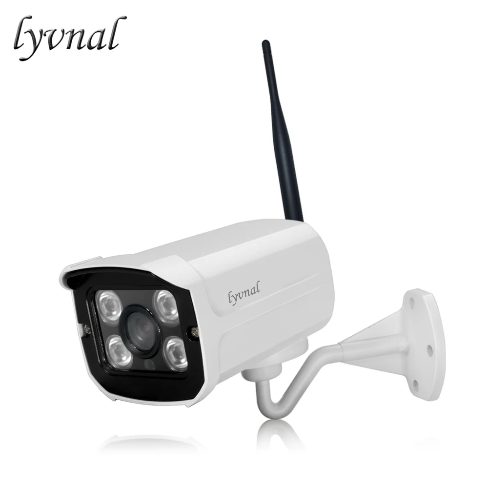 

LYVNAL H.265 2MP wifi camera audio wireless Security Surveillance camera sony 1080p p2p onvif with 16GB 32GB 64GB sd tf card