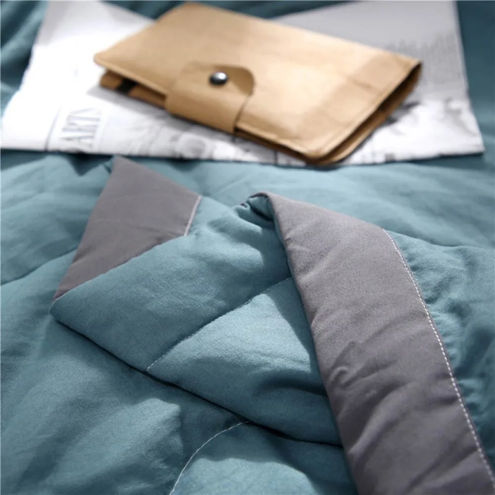 Svetanya Новое однотонное одеяло тонкое одеяло ed одеяло постельные принадлежности