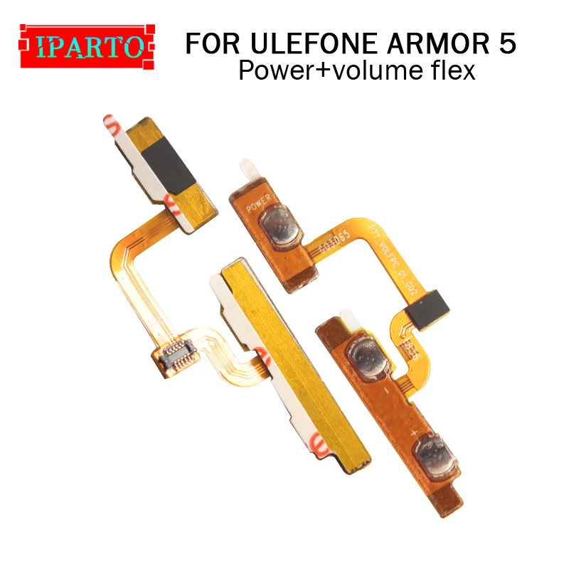 ULEFONE ARMOR 5 Side Button Flex Cable 100% Original Power + Volume button repair parts for | Мобильные телефоны и