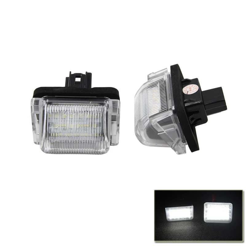 

Direct Fits For Mazda 5 CX-5 CX-9 White Led Number License Plate Lights Lamp Car Tail Replacement Light Bulb Car-Styling