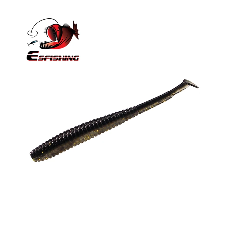 Esfishing мягкие приманки рыболовные I Shad Tail 10 шт. 70 мм морская рыболовная силиконовая
