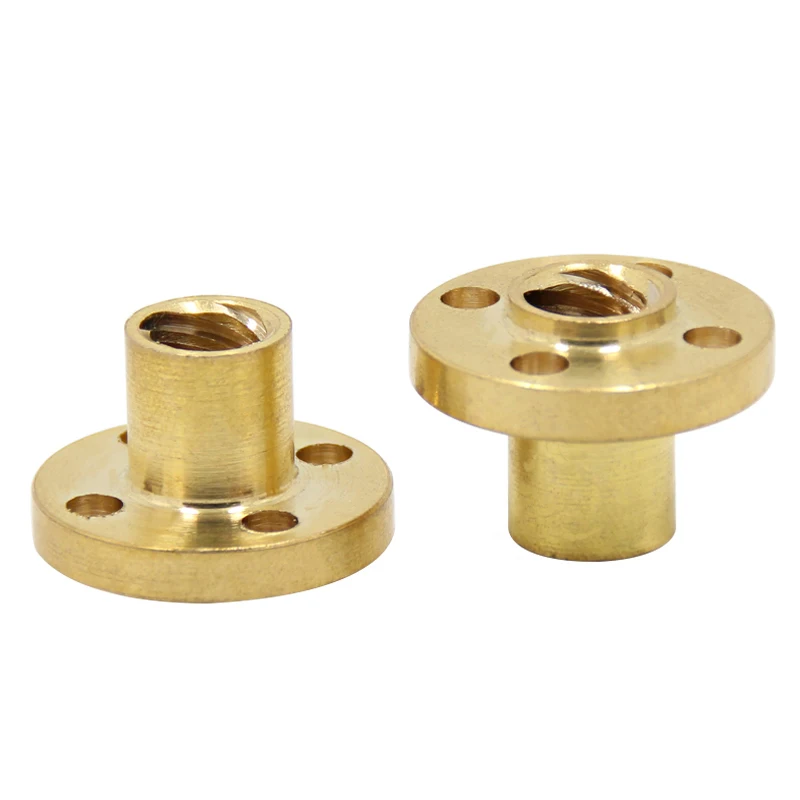 8mm Part Copper Screws For Stepper Motor Lead Screw