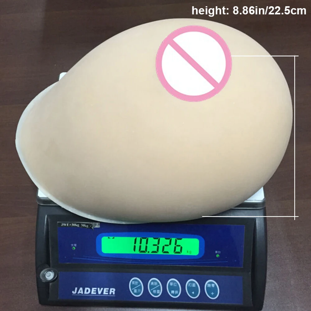 IVITA 20KG Realistic Fake Boobs Silicone Breast Forms False Breast For Crossdresser Transgender