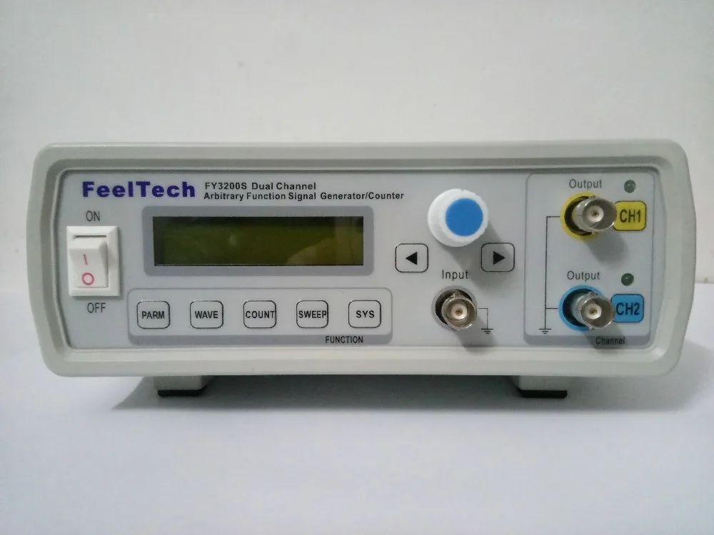 

FeelTech FY3224S 24MHz NC Dual Channel Arbitrary Waveform DDS Function Generator signal source frequency meter Signal generator