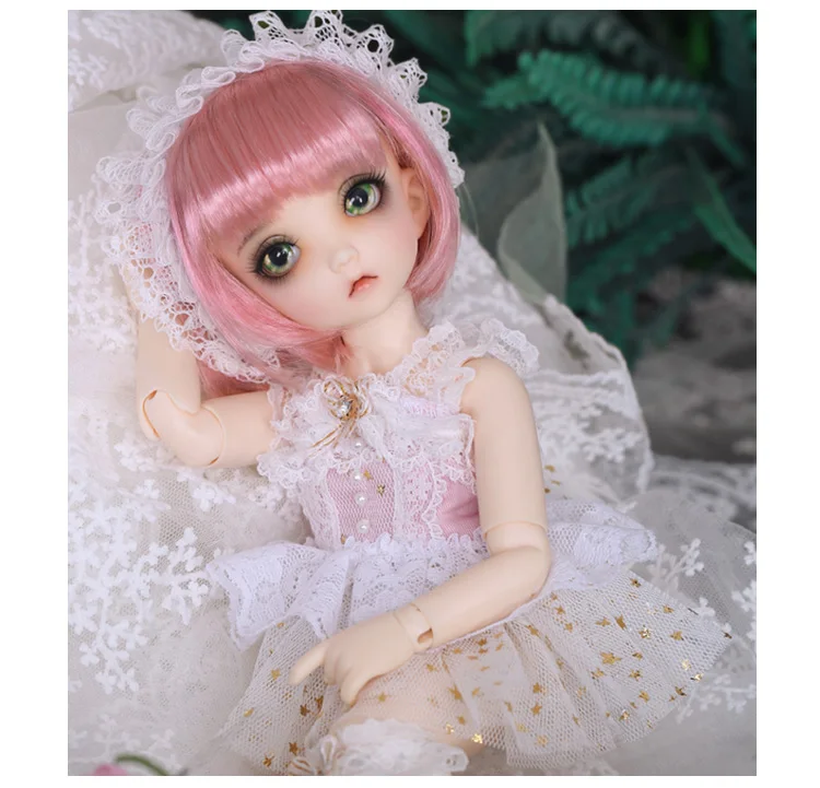 Парик для куклы BJD L6# Размер 16-17 см 1/6 высокотемпературный прямой парик короткие волосы bjd sd куклы парики в красоту