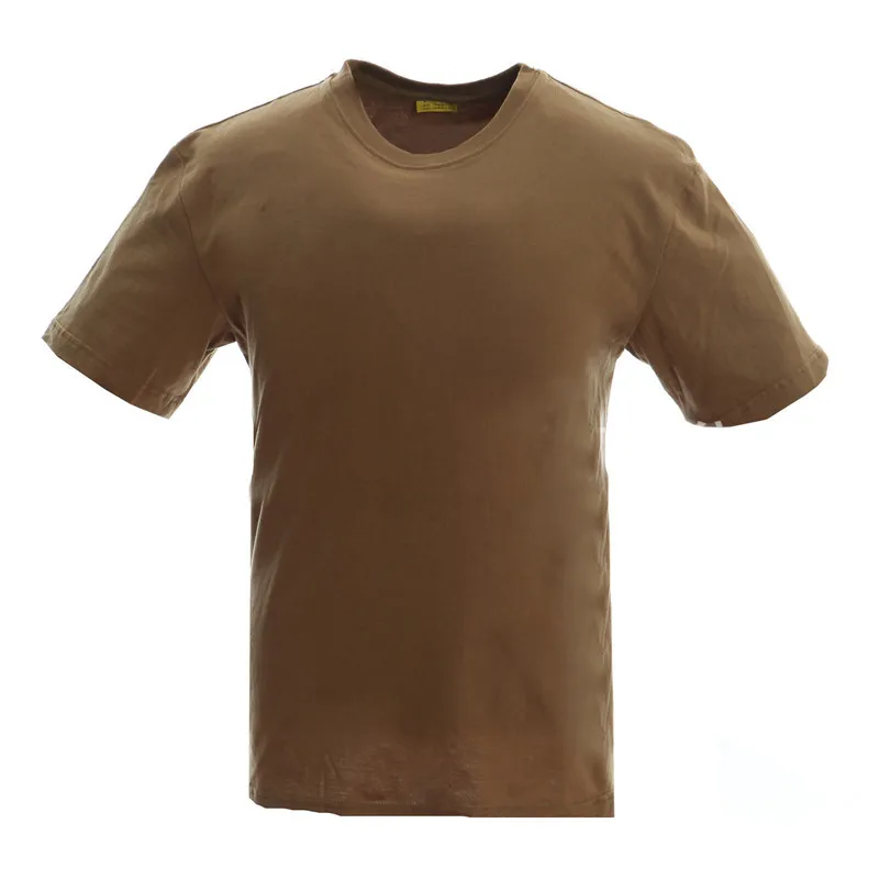 MEGE летняя хлопковая футболка, Мужская Военная сухая камуфляжная футболка, камуфляжная дышащая тактическая армейская тренировочная Боевая футболка - Цвет: MUD