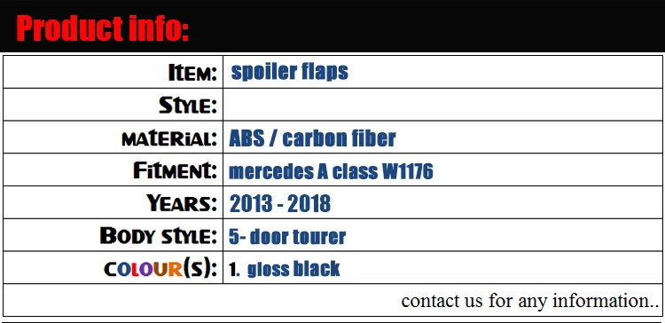 Для Mercedes Benz a класс W176 A180 A200 A250 A45 вид из углеродного волокна задний бампер