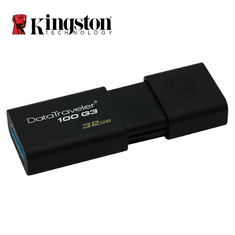 Kingston USB Flash Drives 32GB USB 3.0 Pen Drive High speed Black
