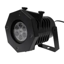 Водонепроницаемый светодиодный сценический свет слайды узоры Вставка карты лазерная проекционная лампа