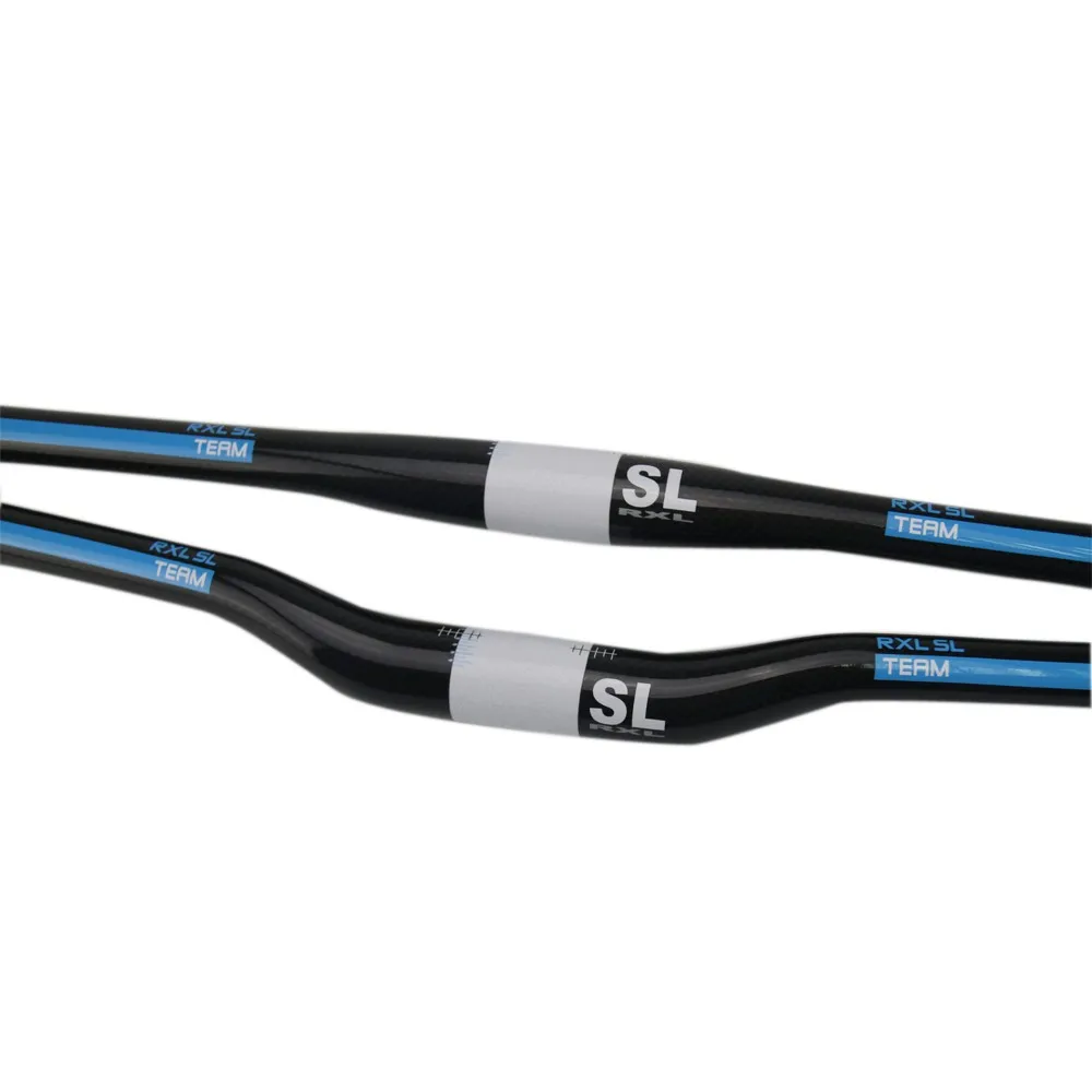 RXL SL Bicycle Carbon Mtb Handlebar Mountain Bikes 601-700mm YellowRedBlueGreen Bicycle Accessory Swallow-shaped Handlebars (13)