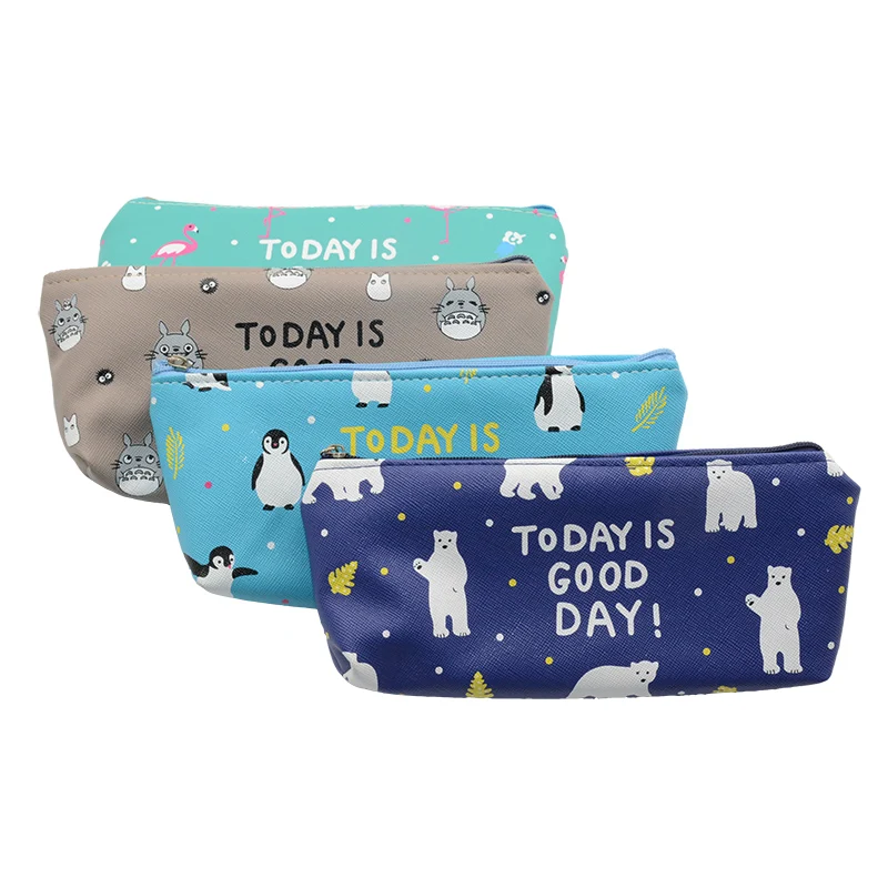 Пенал с героями мультфильмов школьные принадлежности scolaire trousse kawaii estuches de lapices