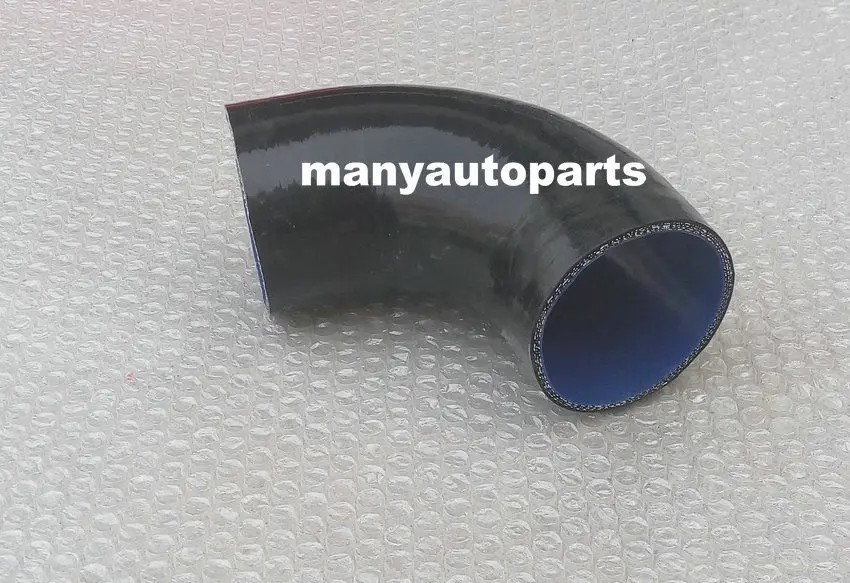 

BLACK 4" inch 90 Degree Elbow Coupler Silicone Hose 102mm Intercooler Turbo Pipe